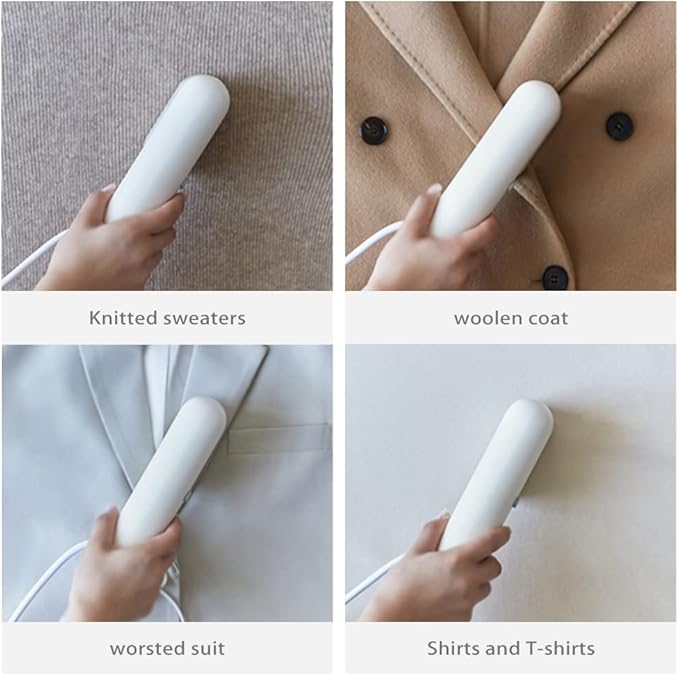 Nesugar Travel Steamer for Clothes Steamer Simple Designed Portable Handheld Garment Steamer for travel and home 0.75lbs Lightly 15s Fast Heat-up 8 Minutes of Continuous Steam (G1)