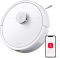 roborock Q7 L5 Robot Vacuum and Mop Combo 8000Pa Suction Upgraded from Q5 Pro Dual Anti-Tangle System LiDAR Navigation No-Go Zones Self-Charging Robotic Vacuum Cleaner White