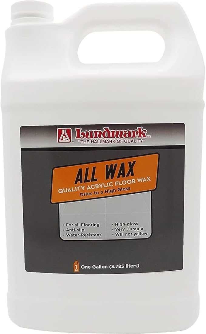 Lundmark All Wax Self Polishing Floor Wax 1-Gallon 3201G01-2