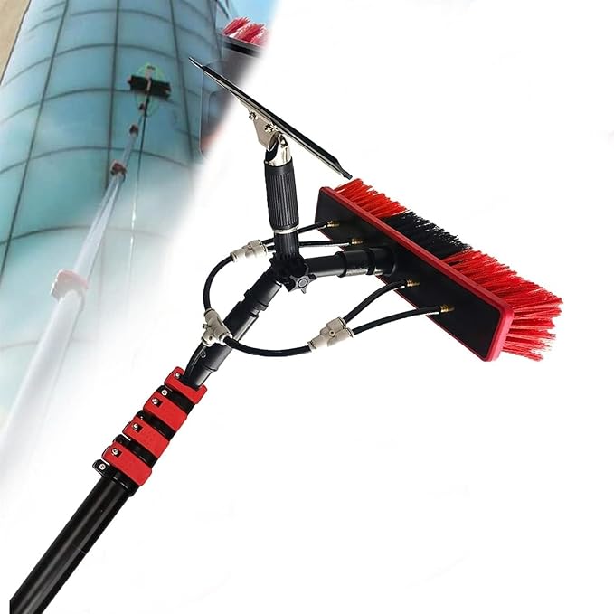 Telescopic Window Cleaner Water Fed Telescopic Brush Window Cleaning EquipmentTelescopic Cleaning BrushWindow Cleaning KitExtendable Window CleaningSolar Panel Conservatory Roo