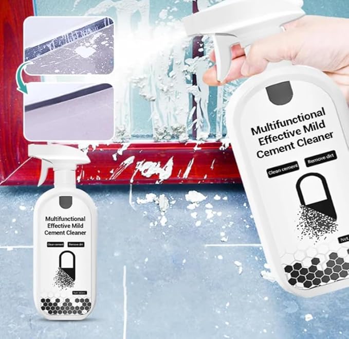 Multifunctional Effective Mild Cement Cleaner Ready-To-Use Cement Cleaner &amp DegreaserConcrete Stubborn Mud Remover Powerful Dissolver Dust Removal