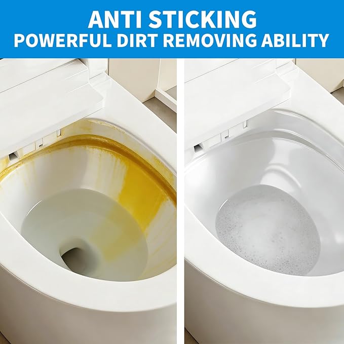 MAMADOU 2.5 Liters Commercial Smart Toilet Foam Agent Cleaner Powerful Stain-Resistant Anti-Splash Toilet Bowl Foaming Shield Liquid Large Capacity Cleaning Fresh Comfortable Bathroom
