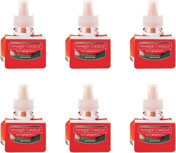 Yankee Candle ScentPlug Refill Macintosh (Pack of 6)