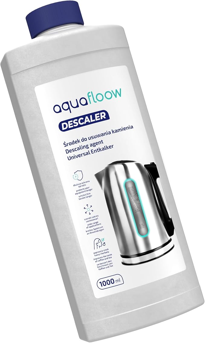 Universal Liquid Descaler for Fully Automatic Coffee Machines 1 L | Coffee Machines Descaler Liquid | Descaling &amp Cleaning Universal Cleaner Coffee Machine &amp For Irons &amp Kettles
