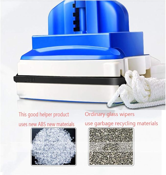 Window Cleaner Wipers Home Double Side Magnetic Window Cleaner 4-Speed Adjustable Magnetic Force Ultra-Strong Both Side Glass Surface Cleaning Brush Wiper Tools