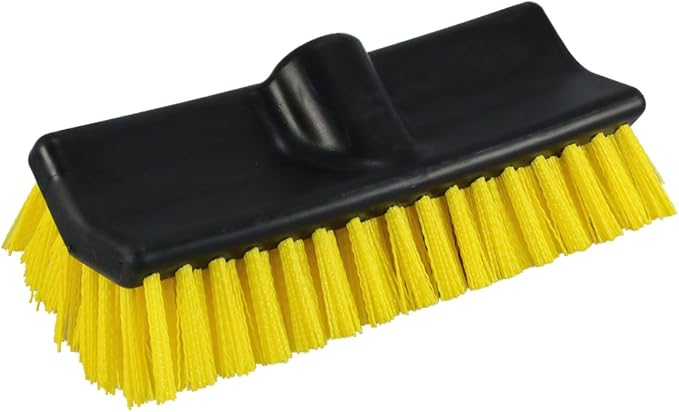 Unger Professional Hydropower Bi-Level Scrub Brush Head 10 &amp Swivel Grout and Corner Scrub Brush Head