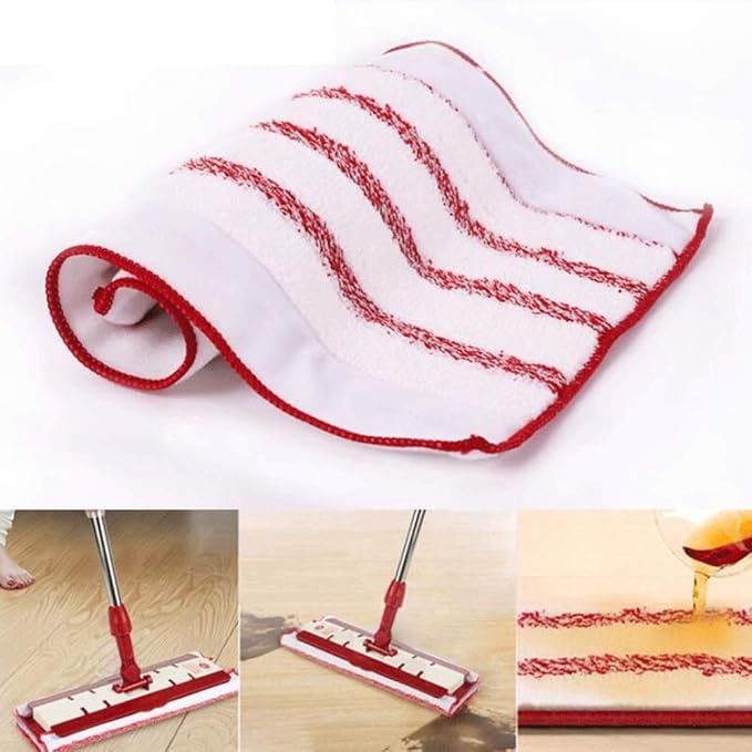 Mop - Microfiber Hardwood Floor Mop with Stainless Steel Handle and Extension