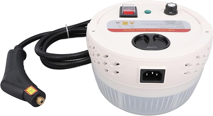 Handheld Steam Cleaner 2500W 5.5BAR Steamer for Home Kitchen Furniture Bathroom 6 Levels Adjustable Quick Cleaning Save Time and Effort (US Plug 110V)