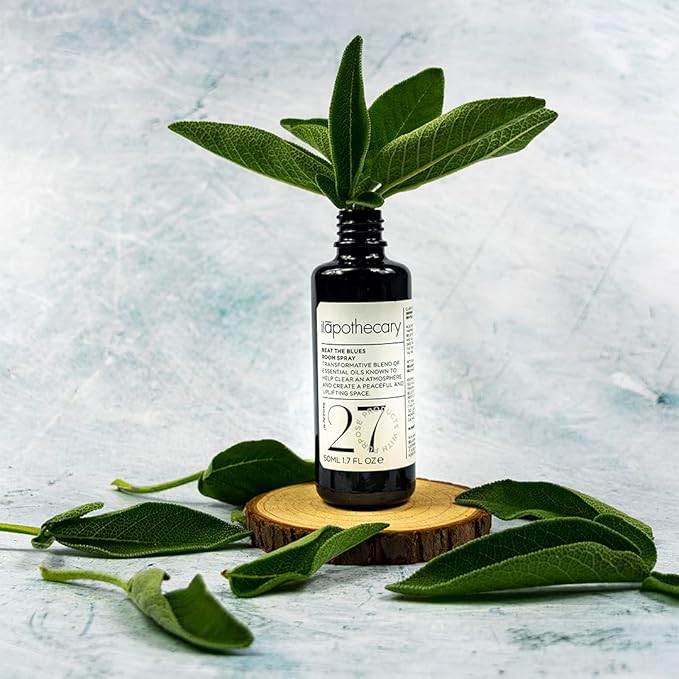 ilapothecary Beat The Blues Room Spray - Essential Oils Gentle Mist - Room Spray Air Freshener - Clary Sage Oil Essential Oil - Vegan - 1.7 oz
