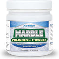 AETHER Marble Polishing Powder Restore Shine Remove Water Stains Scratches Rings Etches Professional Stone Polishing &amp Cleaning Powder for Marble Stone Granite Quartz Tile Floor Countertop Surfa