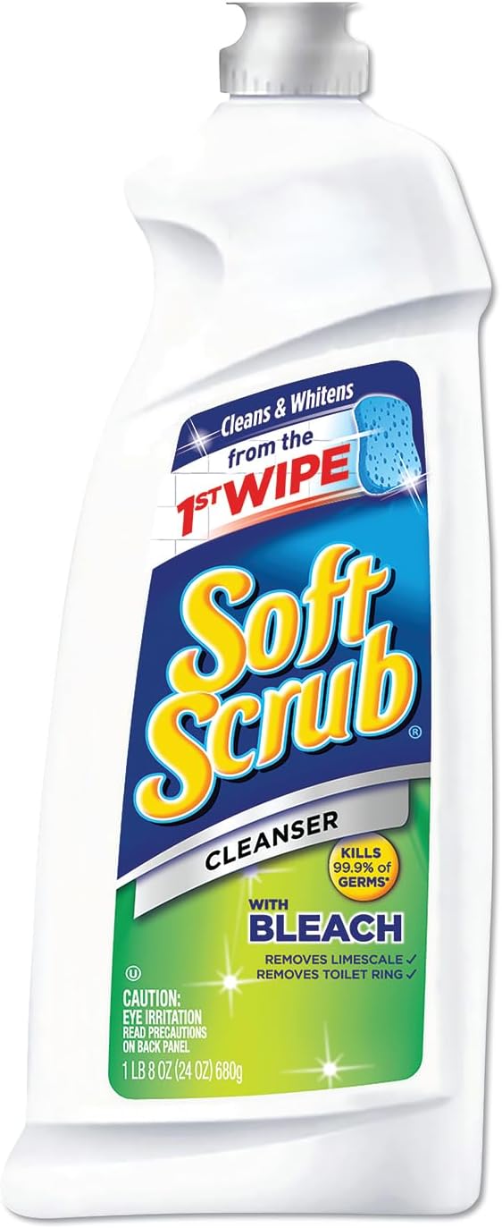 Soft Scrub Cleanser with Bleach 36 oz. Bottle 6/CT (15519CT)