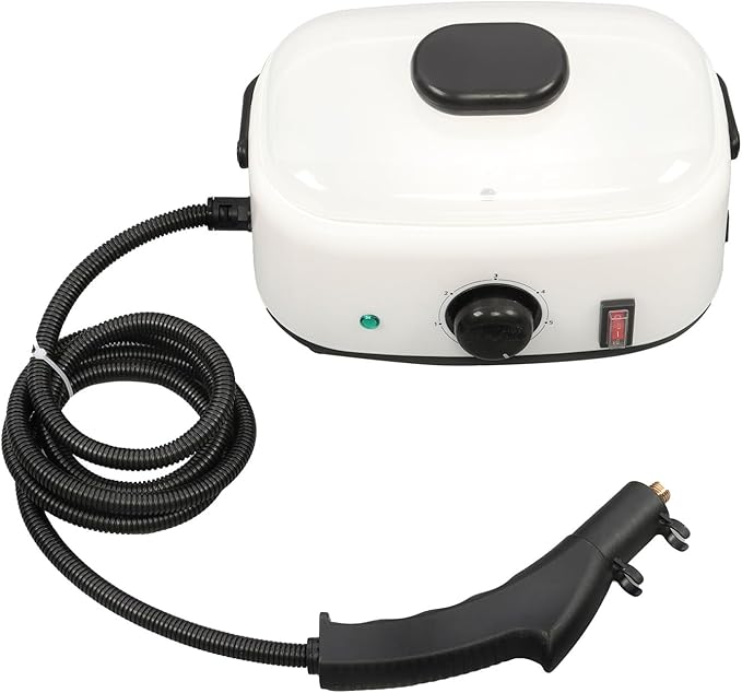 findmall 2500W High-Pressure Steam Cleaner 1500ml Portable Steamer for Cars Bathrooms and Upholstery Cleans Grime Grease Stains