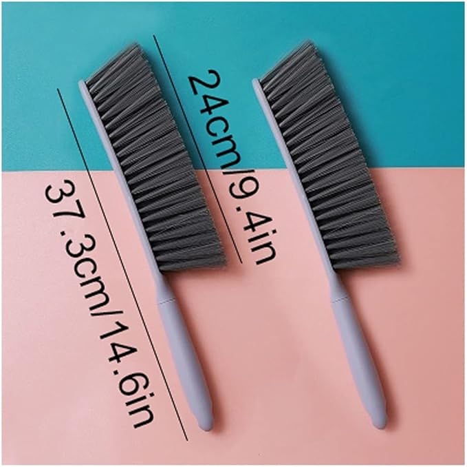 Dust PanIndoor Broom Brush for Cleaning Precipitator Bed Brush Anti-Static Dust Brush Multifunctional Cleaning Brush Hand Broom(C)