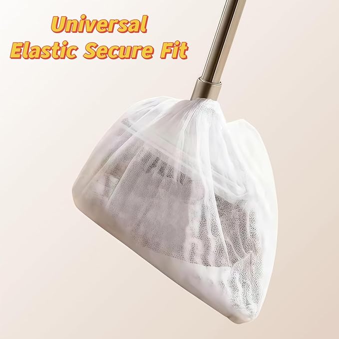 Disposable Broom CoversDisposable Broom Dusting Covers100PCS Dust-Proof Sleeves &amp No-Wash Lazy Cleaning ToolUniversal Elastic FitEasy On/Off for Standard BroomsKeep Hands Clean (200pcs)