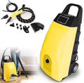 3.5L Large Capacity Portable Steam Engine: 3000W High - Pressure Multi - Use Steam Washer for Carpets Sofas Mattresses and Tiles Suitable for Home Use and Car Cleaning(Yellow)