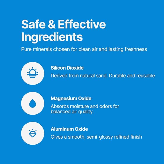 Odor Absorber Balls Clean Cotton Blue and Scentpuri Set