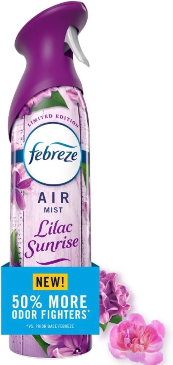 Febreeze Air Effects Air Freshner Limited Edition Spring Fresh Scents Summer Fresh Scents 3-pack of spray (Summer Variety)