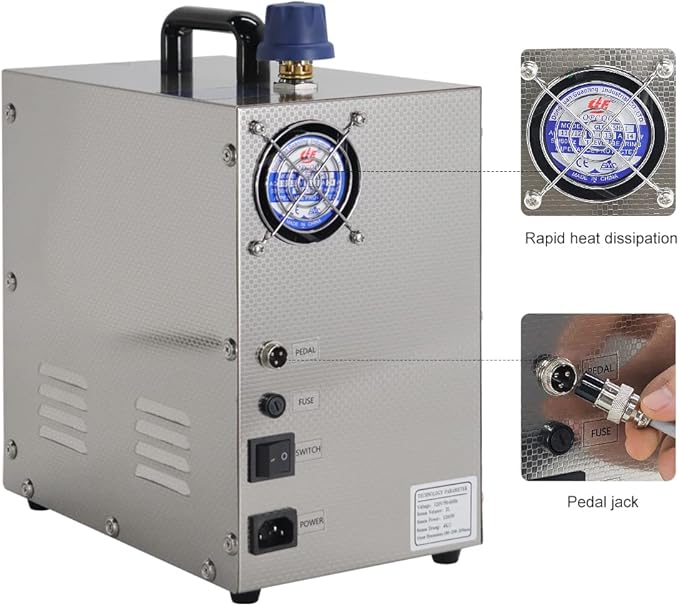 HNZXIB 3L Stainless Steel Jewelry Steam Cleaner 2200W Gold and Jewelry Cleaner Machine Goldsmith Equipment Tools