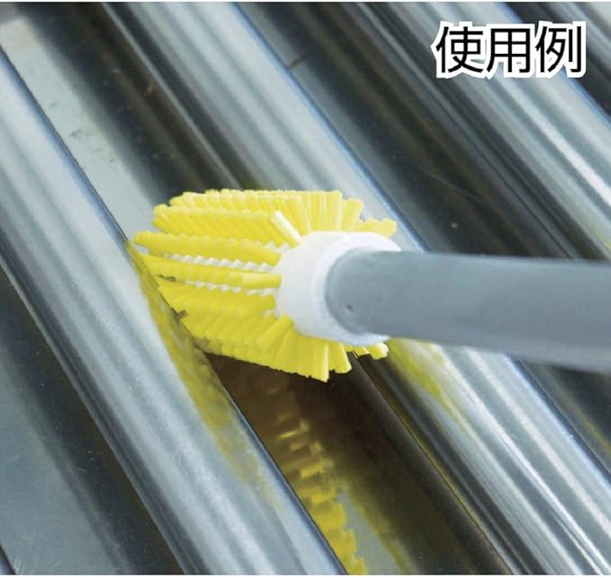 Vikan 5380-77-3 Stiff Tube Brush Polyester 3-3/32 x 6 OAL Blue