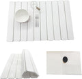 Stone Drying Mat for Kitchen Counter23 x 15.3Large Foldable Stone Dish Drying MatFoldable Diatomite Water-Absorbing Mat for Dishes Utensils Countertop Bathroom.