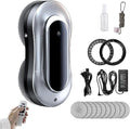 Intelligent Robot Glass CleanerRobot Glass Cleaner3 Cleaning Modes 5KG Adsorption Force Double Disc Double Suction Design Multiple Safety Protections for High Windows Ceiling