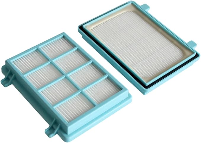 MIUYTRN Household Reuse Foam Power FC9331 / 09 FC9332 / 09 FC8010 / 01 FC8010 Vacuum Cleaner Parts cuicui(White Filter)