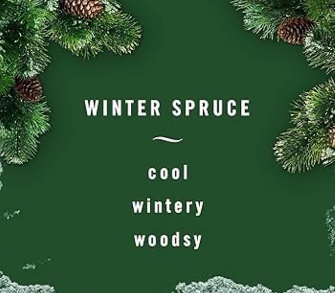 2 Pack Febreeze Air Mist WINTER SPRUCE Freshener Spray Cool Wintery Woodsy Scent Limited Edition 8.8 Oz Each