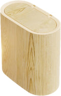 Yajuyi Trash Can Waste Paper Bucket Toilet Wastebasket Restroom Waste Basket for Office with Lid