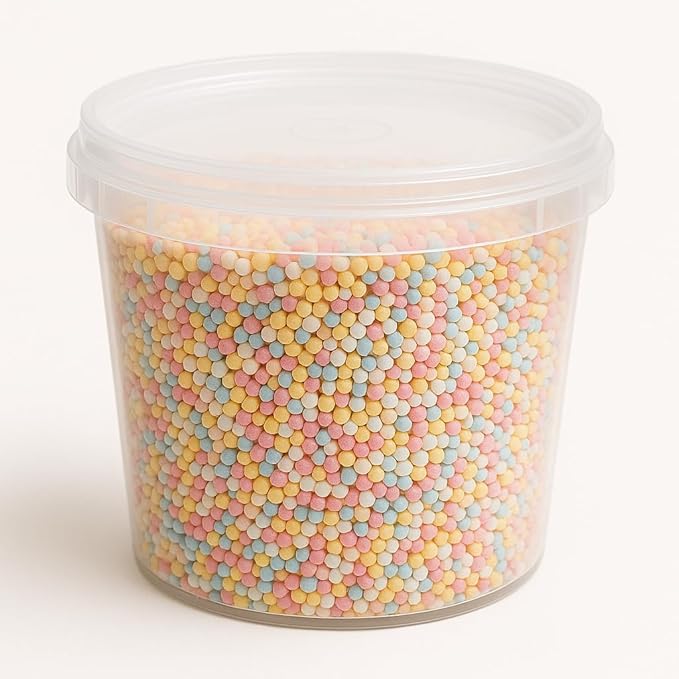 Fresh Scent Booster Laundry Beads Long-Lasting Fragrance Multi-Color Scented Beads for Clothes and Linens 5 Pounds Bulk Container