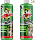 Viper by Refrigeration Technologies Nickel-Safe Ice Machine Cleaner (RT500N) | 2x - 16 fl oz Bottles | Approved for Nickel Plated &amp Stainless Steel Evaporators | For Ice Machines Producing 250+ lb