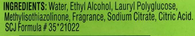 Johnson S C Inc 70312 Pledge Multisurface Cleaner 801667 Clean Citrus Scent 16OZ