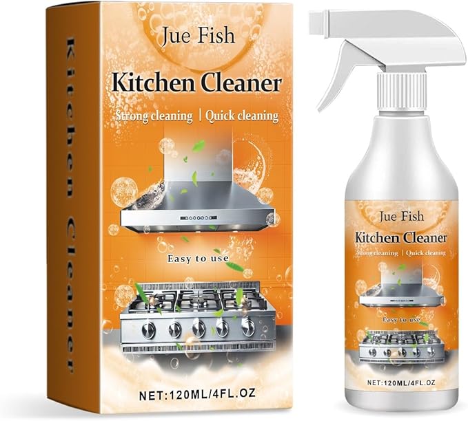 Multi-Purpose Foam Cleaner For Kitchen - Removes Stubborn Grease &amp Stains Safe For Surfaces Easy To Use(3PCS)