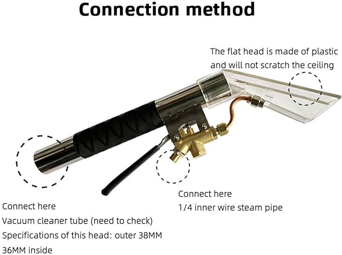 Carpet Extractor Carpet Vacuum Cleaner Upholstery Auto Furniture Cleaning Hand Tool Suction Machine Tool Cleaning Injection