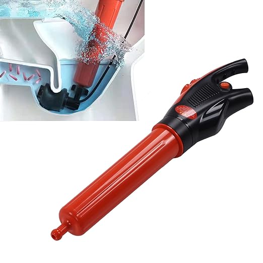 Electric Duct Unblocker Drain Pipe Automatic Power Toilet Plunger High Pressure Cleaner