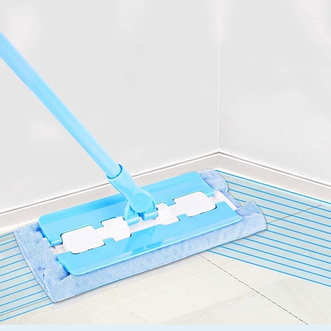 Hardwood Dust Microfiber Floor Mop for Home Kitchen Bathroom Cleaning Wet or Dry Usage on Hardwood Laminate Tile