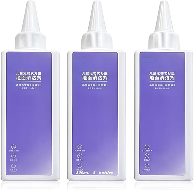 1-5 Bottles Of 150mL Floor Cleaning Solution Compatible With NARVAL. S3/S2/S2lsland/F1/S1/S1Max Ultra Special Cleaning Fluid For Floor Scrubbers(200mL 3PC)