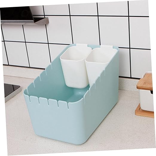Desktop Trash Can with Wet Dry Separation Tabletop Wastebasket for Kitchen Office Home and Dormitory Use Practical Compact Garbage Bin with Sleek Modern Design