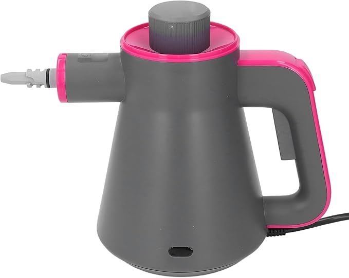 Handheld Steam Cleaner 1000W Multipurpose Steam Cleaner for Home Car Bathroom Grease with Accessories and Safety Valve (US Plug 110v)