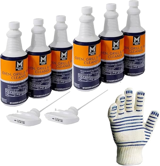 2 Pack Value Pack Oven Grill and Fryer Cleaner (32 oz 3 pk.) Total 6 Pack (192 oz)