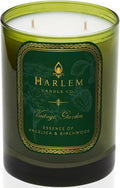 HARLEM CANDLE CO. Vintage Garden - Luxury Scented Soy Candle 11 oz - 80-Hour Burn Time | Wild Berry Rose Absinthe Angelica Strawberry Musk Birchwood | Scented Candles for Home
