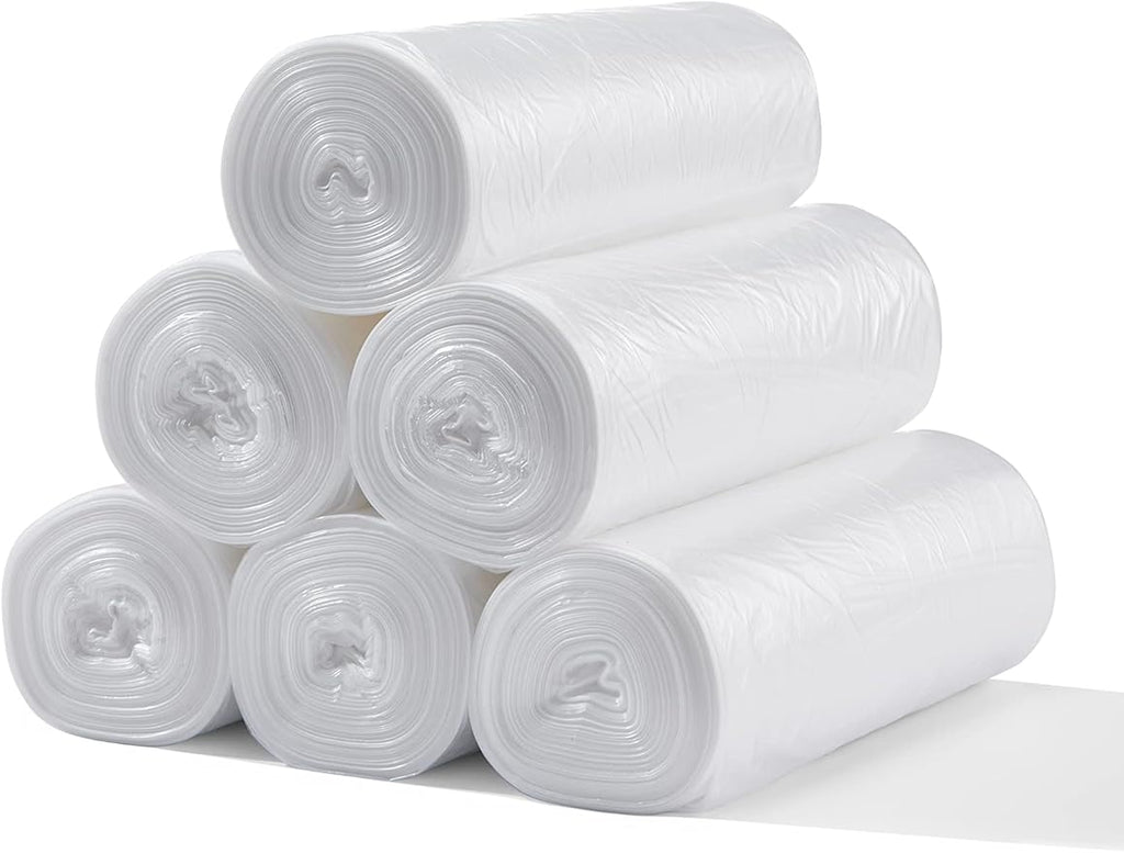 TYPLASTICS 40-45 Gallon Clear Trash Can Liners - 40 x 48 – High Density Garbage Bags - Case of 250 – Multipurpose for Office Outdoor Recycling Industrial and Commercial