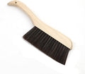 Whisk Broom Hand Held Hand Broom Wooden Handle Bench Brush with Soft BristlesHousehold Cleaning Dust Brushes(C)