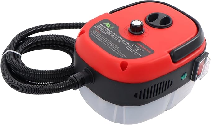 High Pressure Handheld Steam Cleaner 2500W High Temp Steam Cleaning Machine Portable with Brush Heads for Home Car Kitchen Home Use