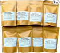 Powder Laundry Scent Booster - Discovery Set Textile Deodorizer Handcrafted Plant-based Ingredients 8 Packs each 4 Oz