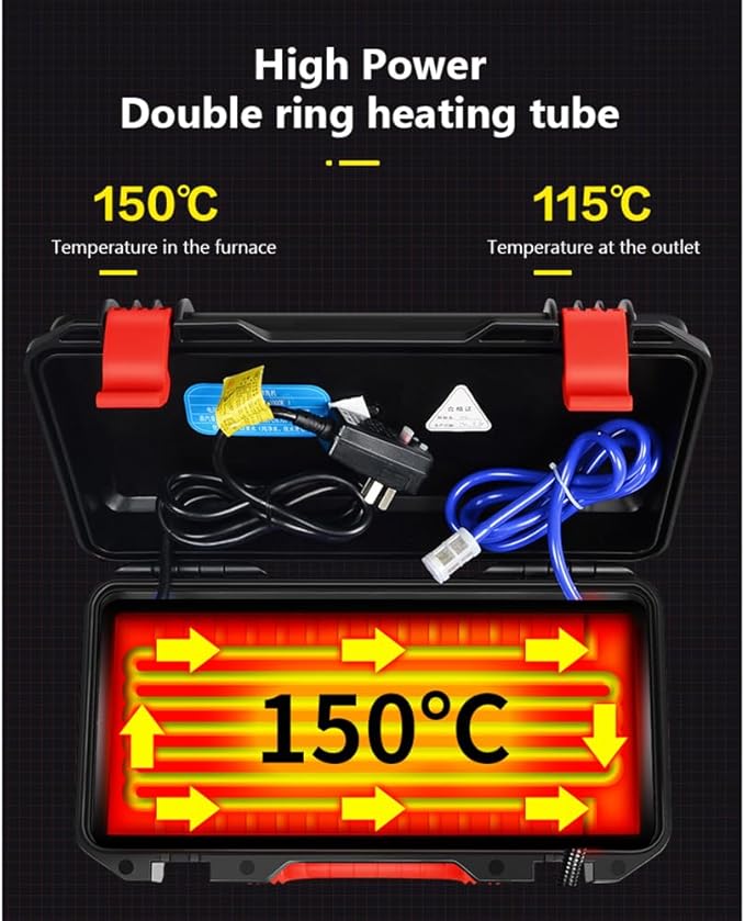 3200W High Pressure Steam Cleaner - Handheld Steam Cleaning Machine for Air Conditioner Range Hood and Car