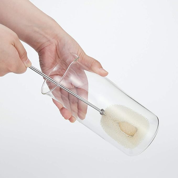 MUJI Sponge with Pattern Frame Portion: Approx. 10.8 inches (27.5 cm)