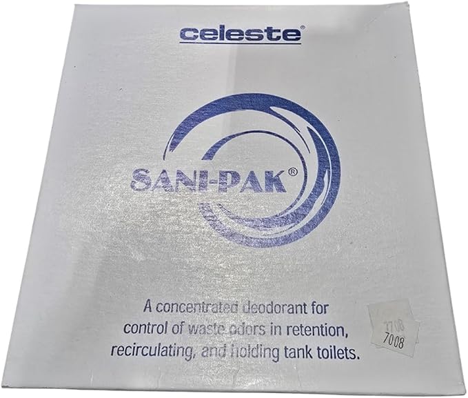 Celeste - Sani-pak Aircraft Toilet Deodorant - 8 Gram - Case 80 by Celeste
