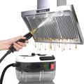 High Pressure Steam CleanerPortable Handheld High Temperature Steam Cleaner for Household Car Decoration Kitchen Bathroom Furniture with 3 BrushWhite