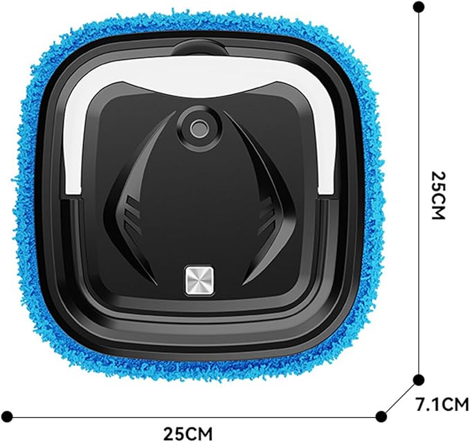 Practical Low Noise Robot for Peaceful Night Use Multifunction Wet Dry Mopping on Multiple Surfaces Types Quiet Machine