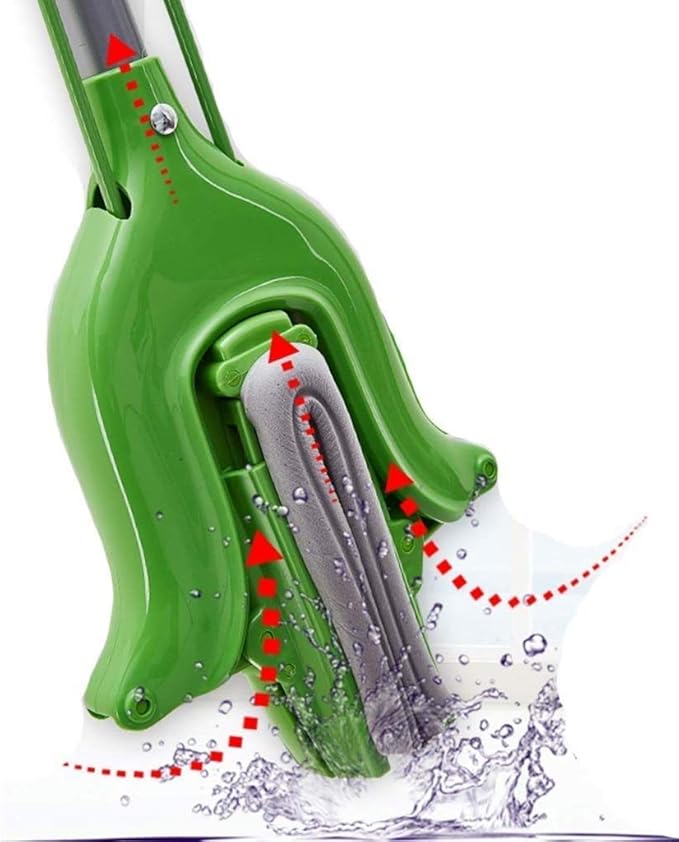 Mop - Microfiber Floor Cleaning System Washable Pads Cleaner for Hardwood